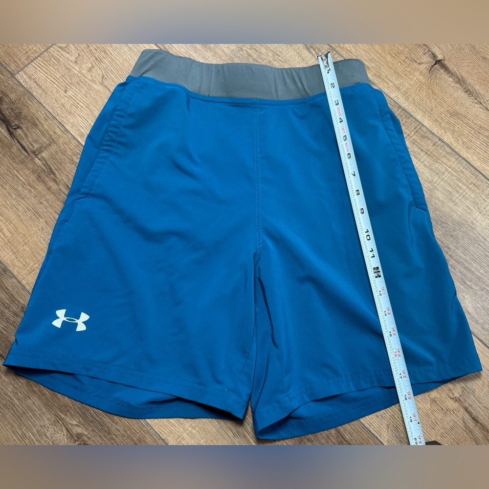 Under Armour Teal and Gray Shorts
